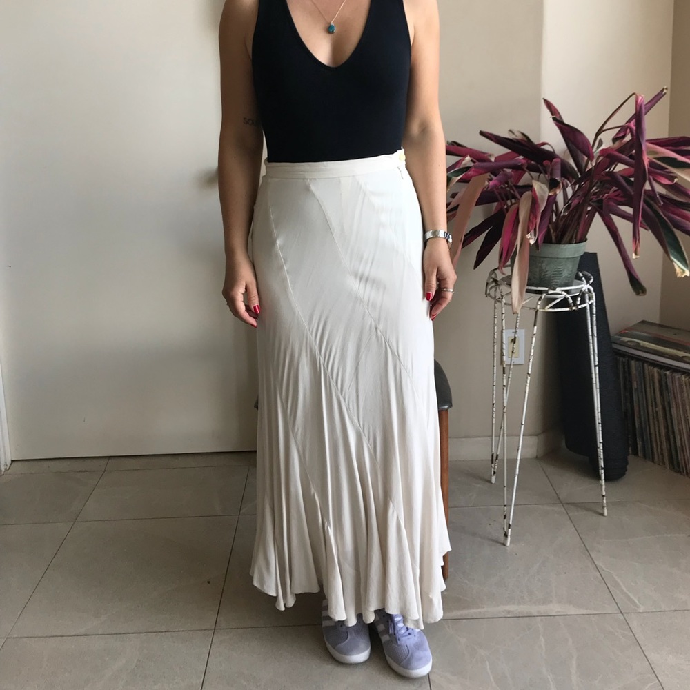 Alexa Chung for Madewell flowy Maxi Skirt